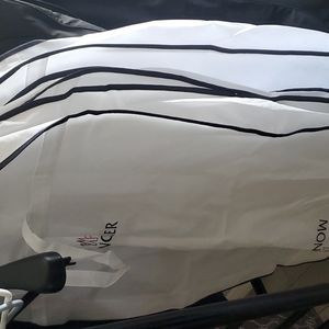 Lot of three Moncler garment bags
